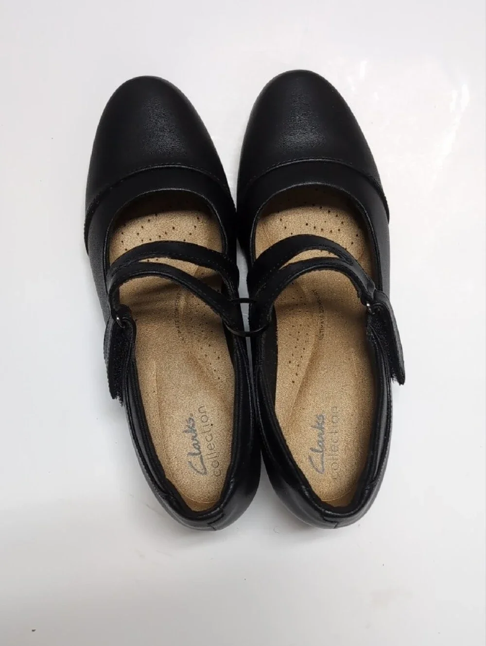 Clarks classic black